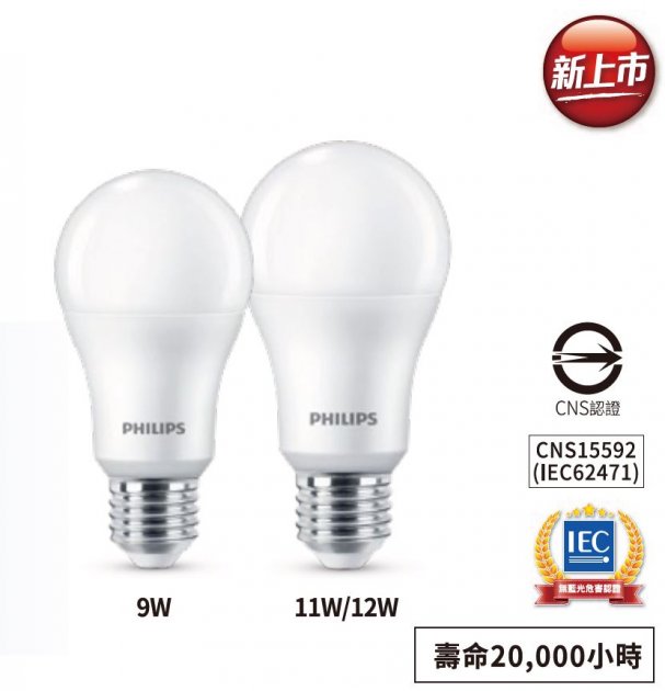 Philips 飛利浦 LED球泡燈-易省泡-G2