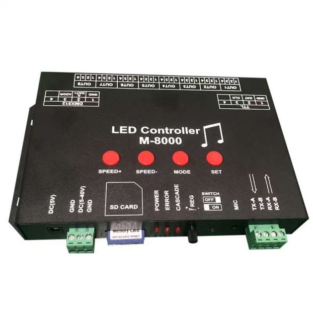 DMX512-M8000S-燈光音樂控制 2