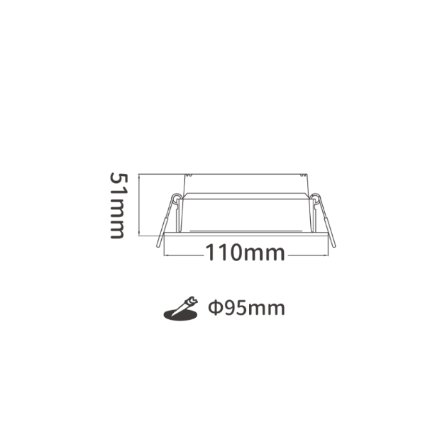 波爾防眩崁燈 3
