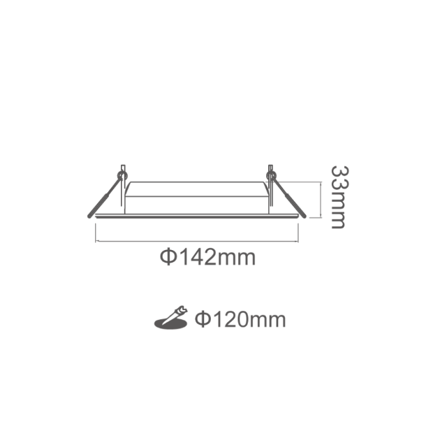開孔 15CM LED 崁燈｜大面積照明｜居家・商空適用