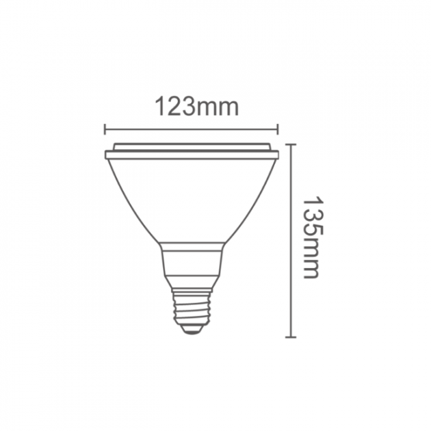 防水 PAR38 投射燈炮